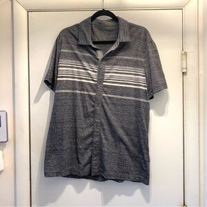 Banana Republic Vintage Tee Men's Gray Striped Shirt
